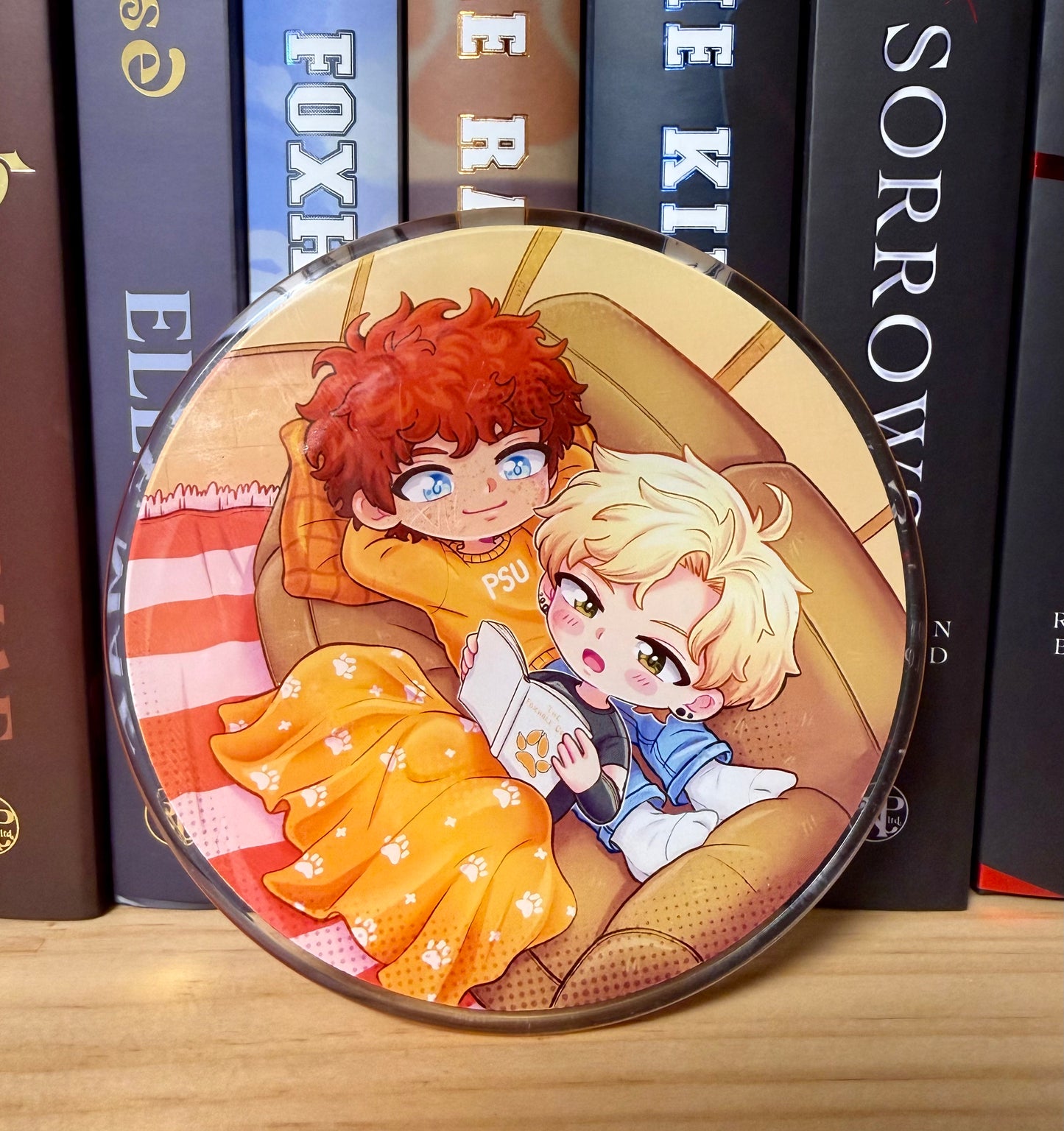All for the Game acrylic coaster
