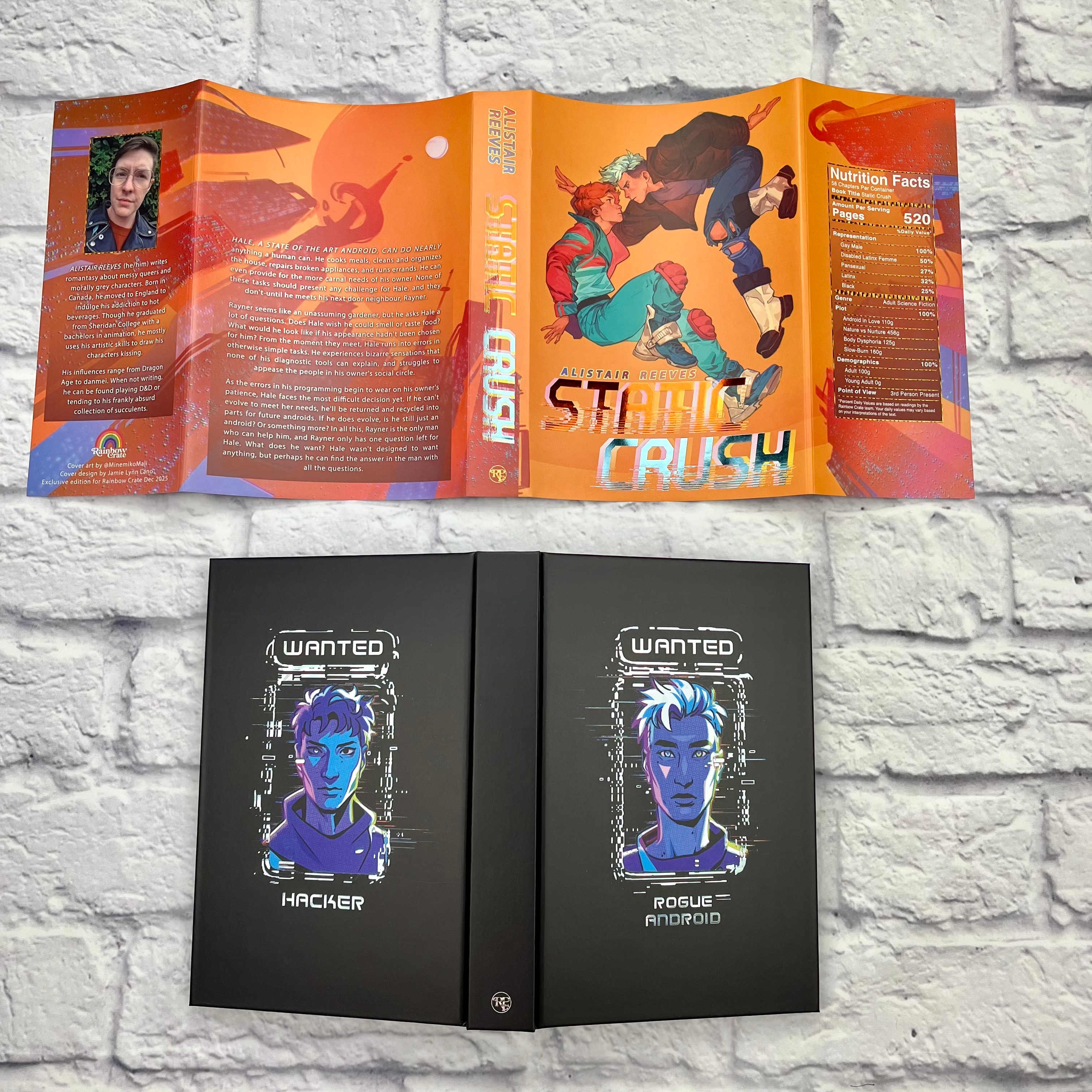 Static Crush by Alistair Reeves – rainbowcratebookbox