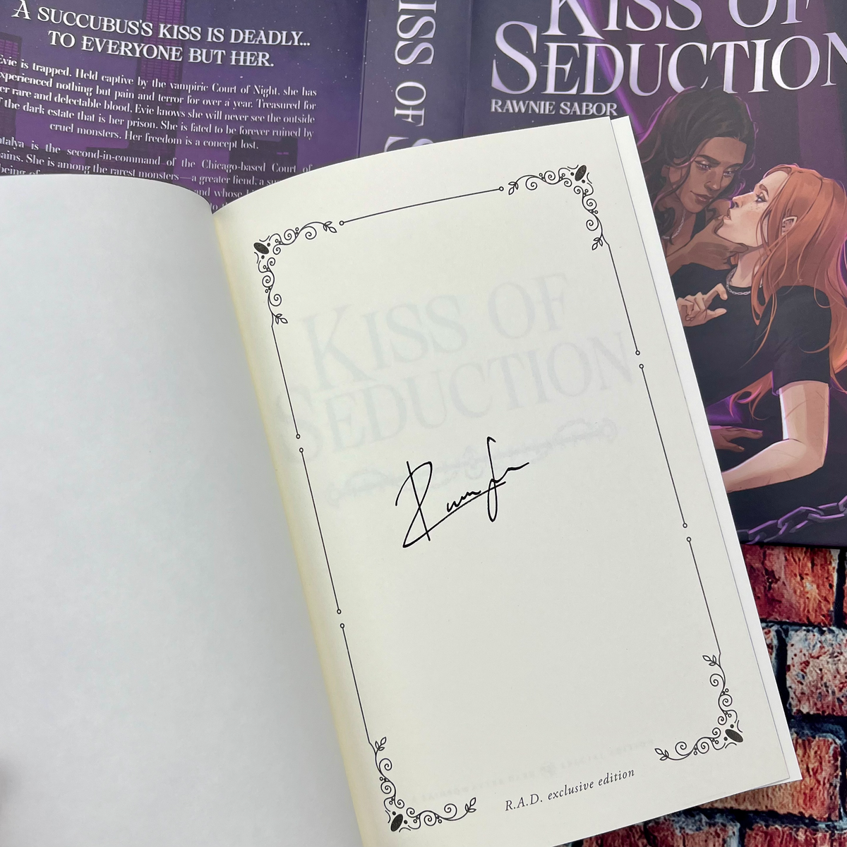 Kiss of Seduction by Rawnie Sabor