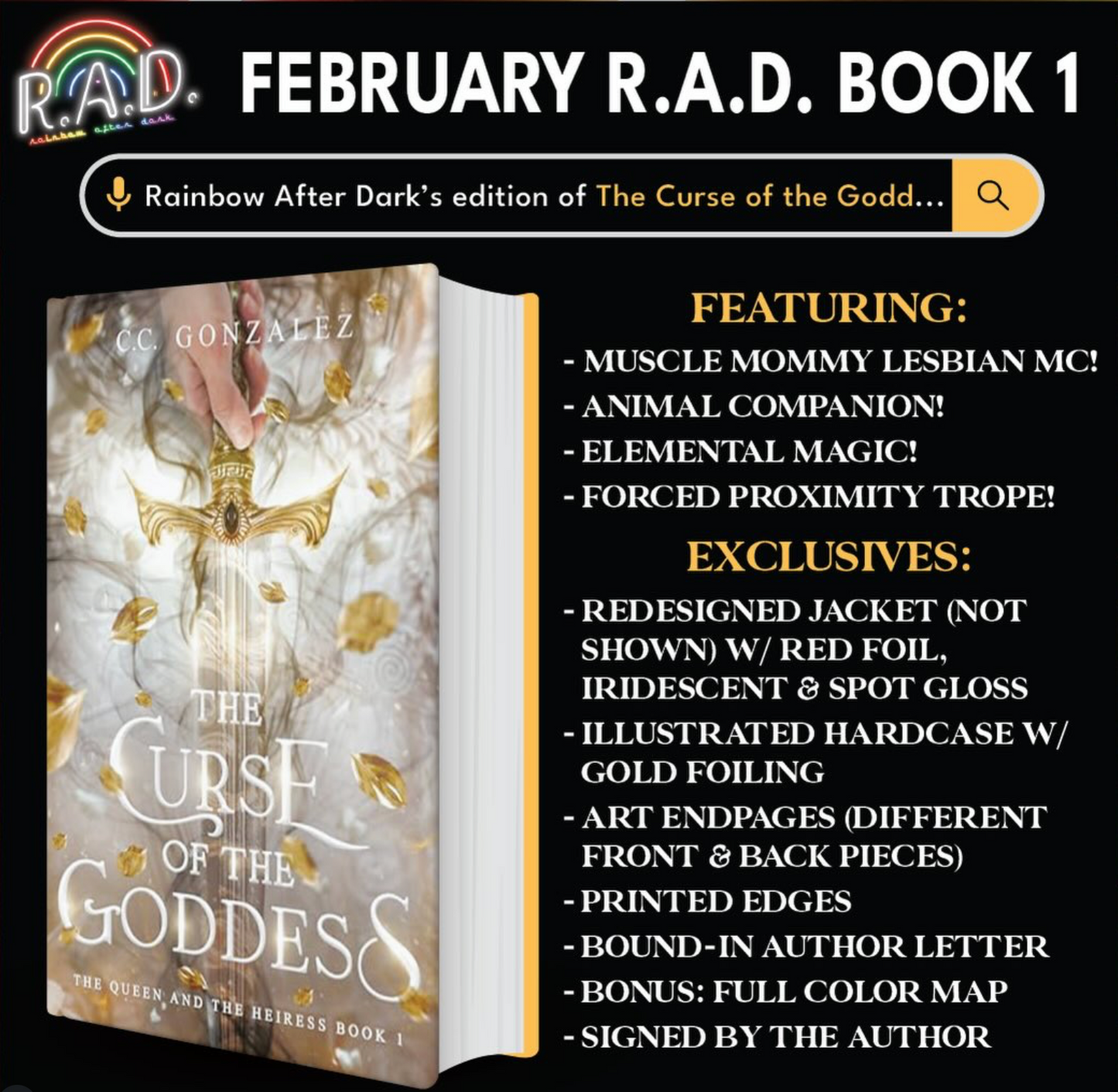 The Curse of the Goddess by C.C. González