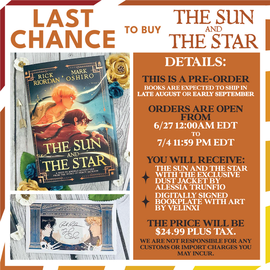 The Sun and The Star by Mark Oshiro and Rick Riordan