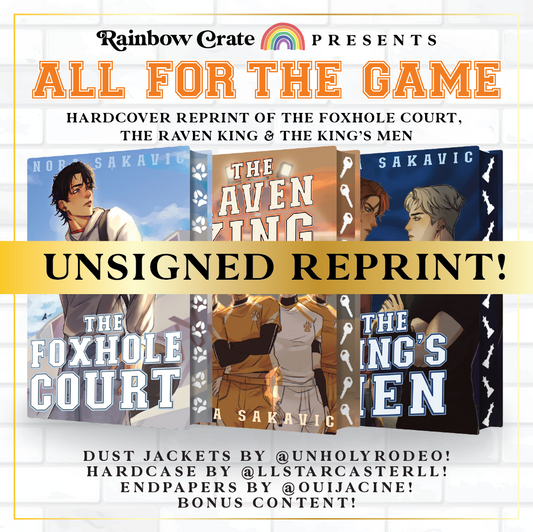 All For the Game hardcover reprint