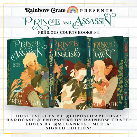 "Prince and Assassin", "Prince in Disguise", and "Prince and Pawn" by Tavia Lark