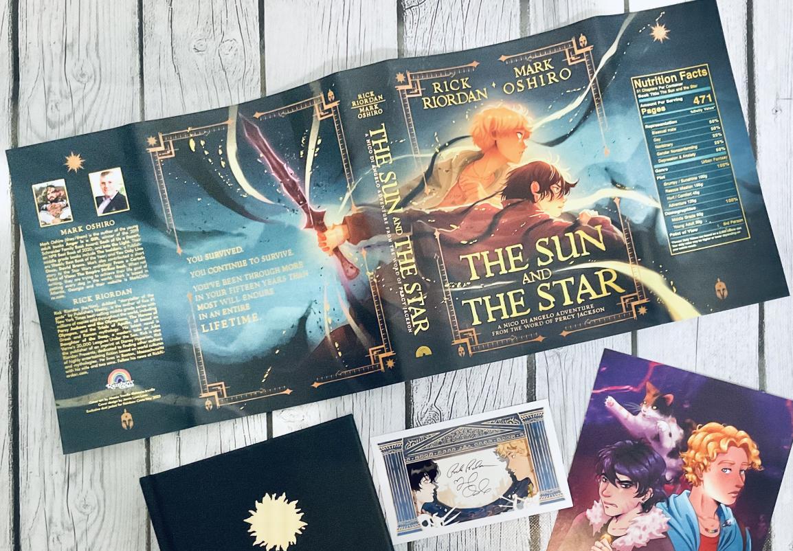 The Sun and the Star exclusive dust jacket and digitally signed bookplate (no book)