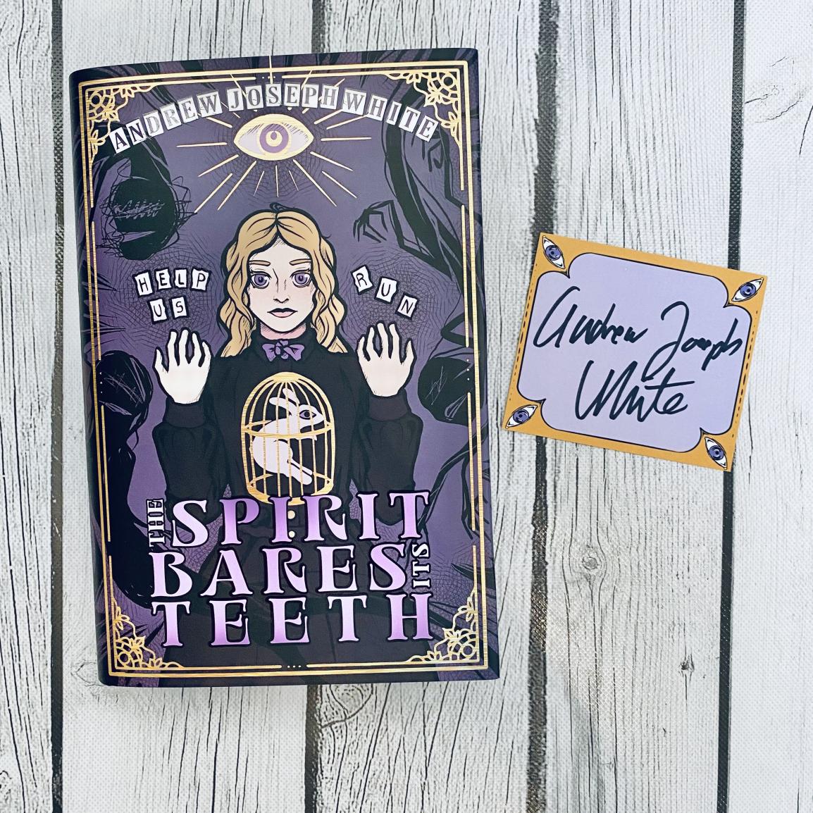 The Spirit Bares Its Teeth hardcover (no signed bookplate or spoiler card)