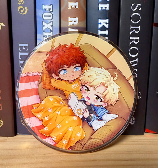 All for the Game acrylic coaster