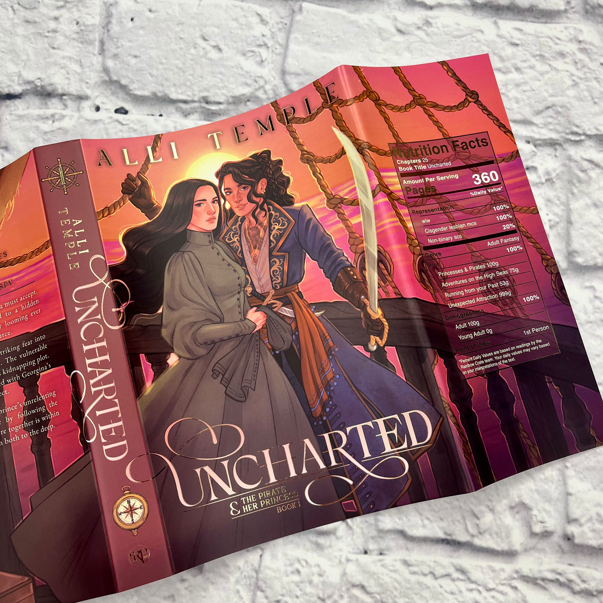 Uncharted by Alli Temple – rainbowcratebookbox