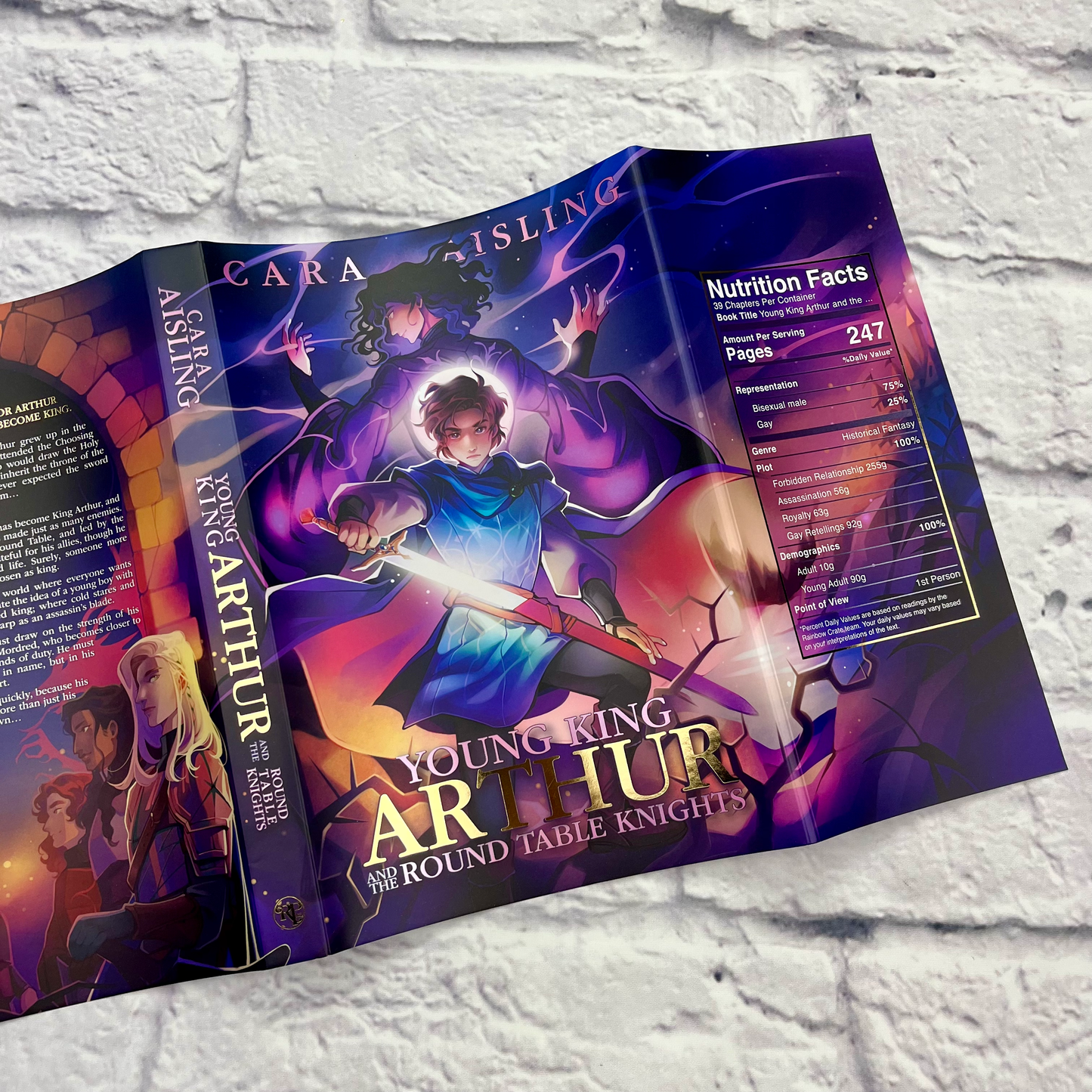 Young King Arthur and the Round Table Knights by Cara Aisling