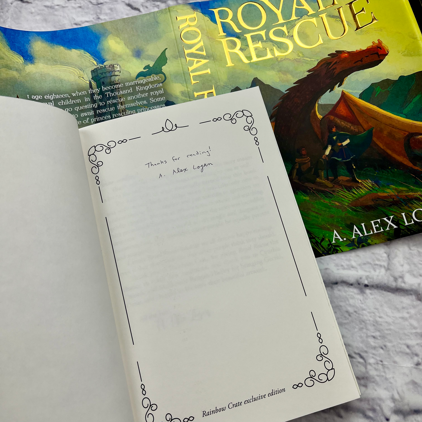 Royal Rescue by A Alex Logan