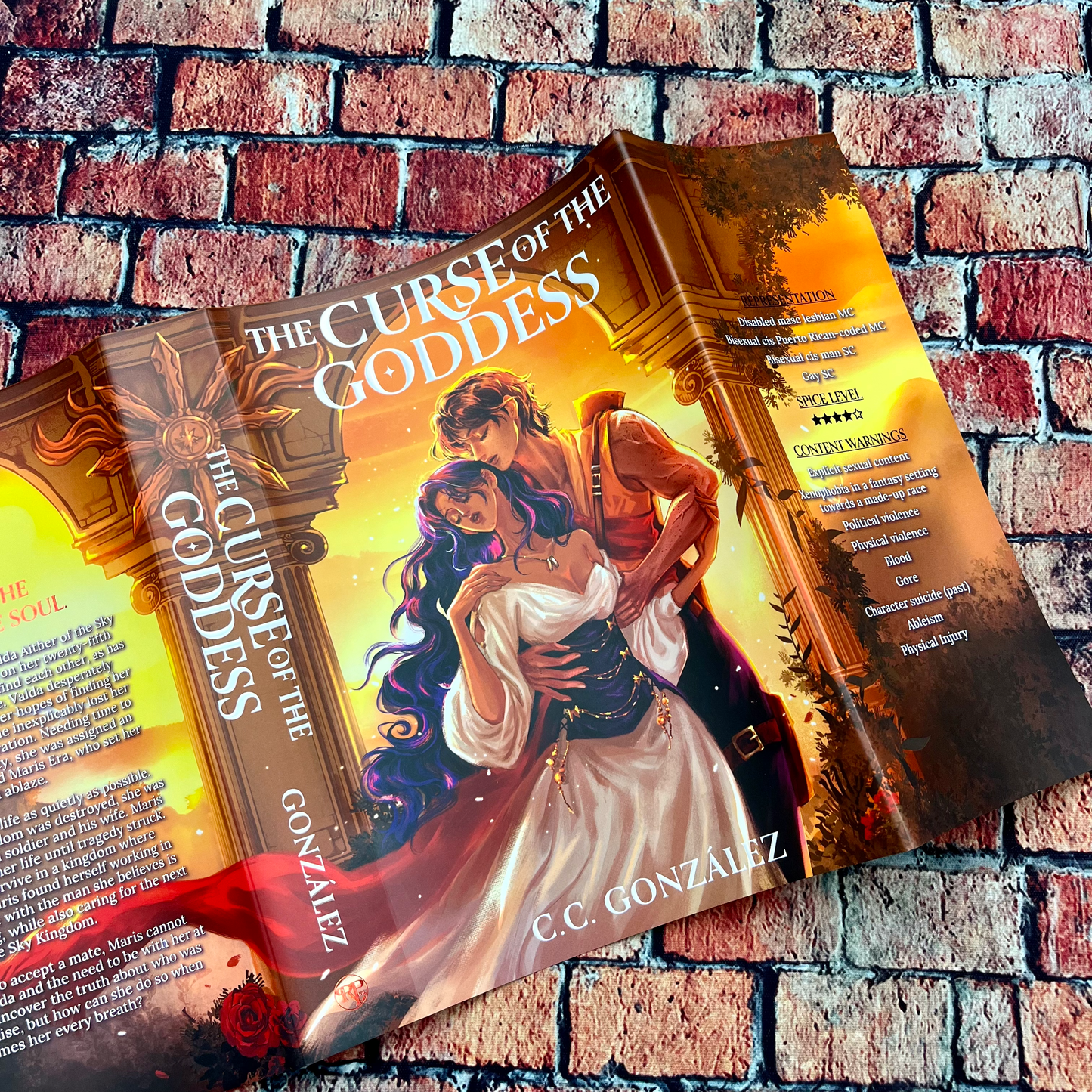 The Curse of the Goddess by C.C. González