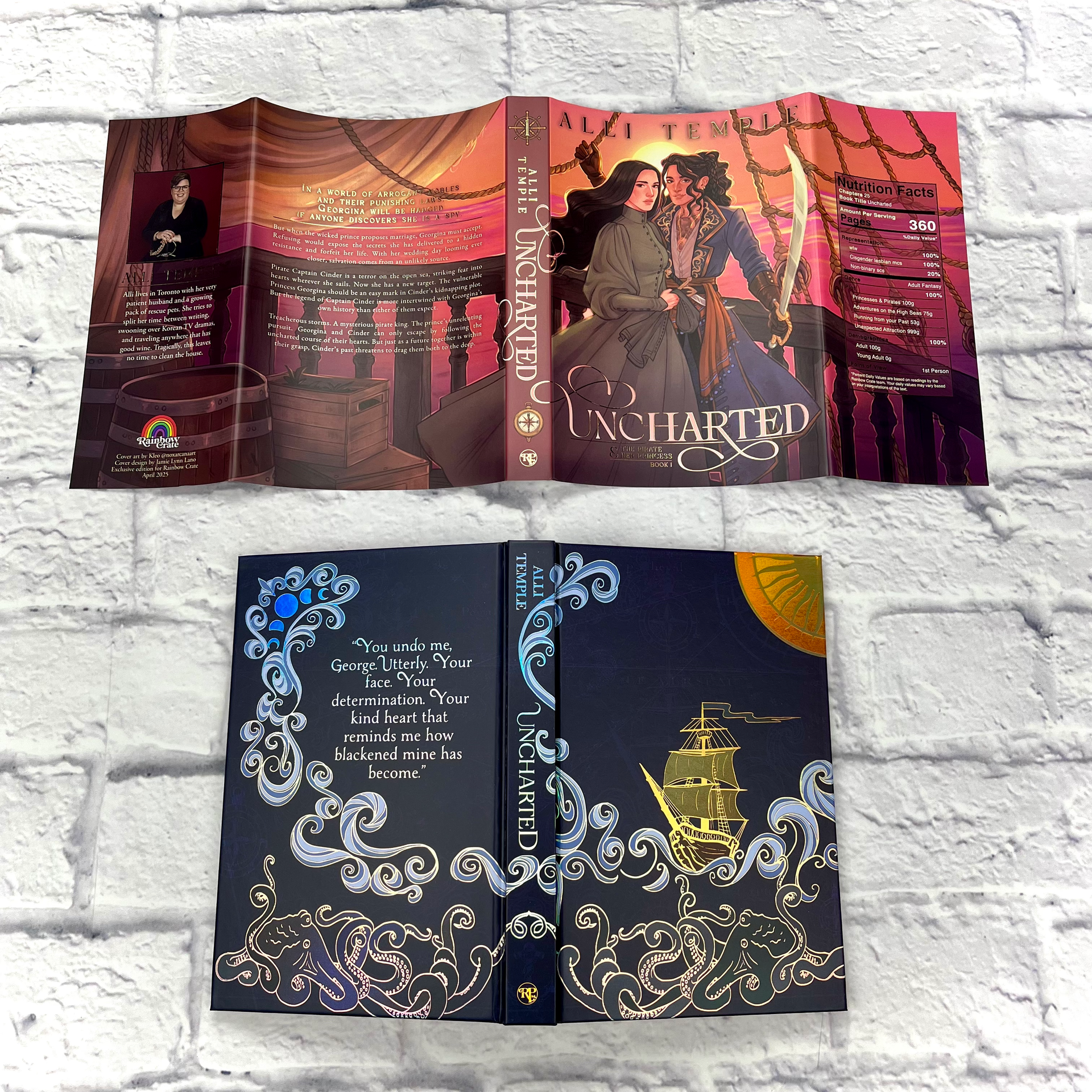 Uncharted by Alli Temple – rainbowcratebookbox