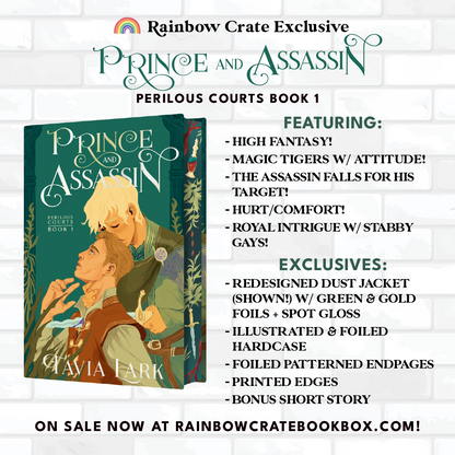 "Prince and Assassin", "Prince in Disguise", and "Prince and Pawn" by Tavia Lark