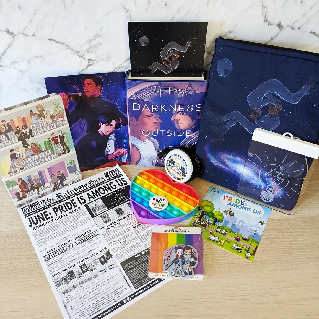 An unboxing of our June 2021 box as described above.