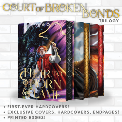 "Court of Broken Bonds" trilogy by Ben Alderson