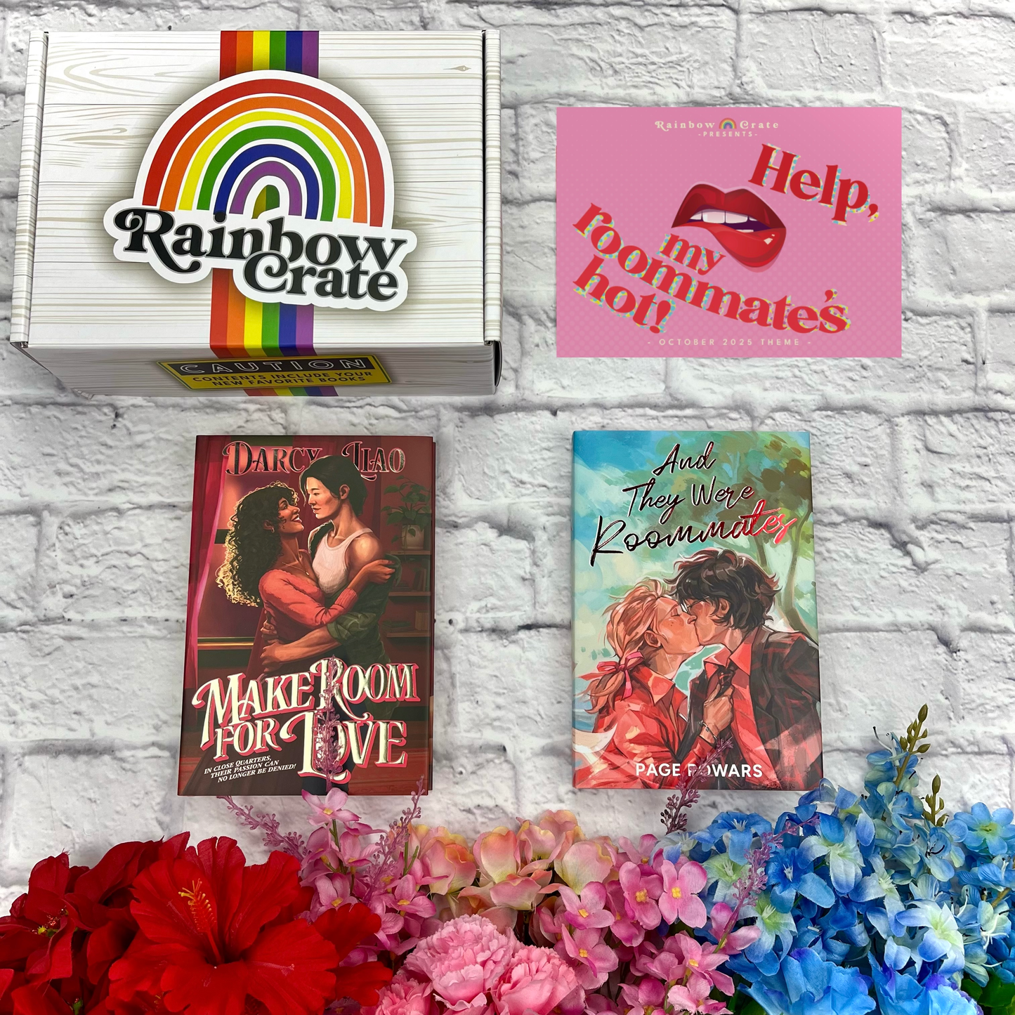 October "Help, My Roommate's Hot" 2025 full box