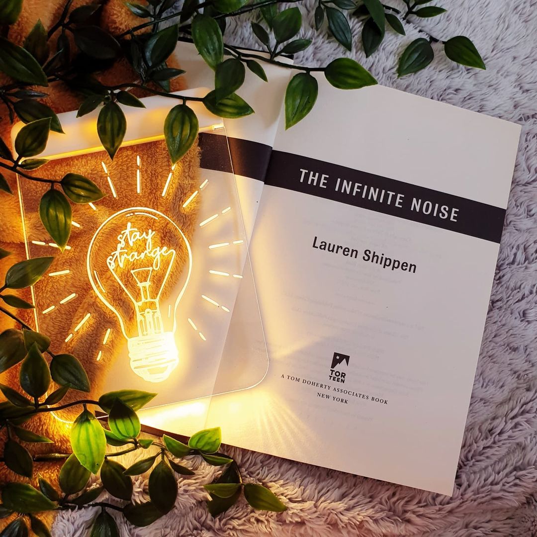 A photo of our The Bright Sessions light.