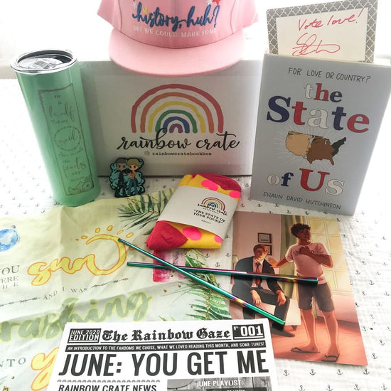 An unboxing of our June 2020 box, contents described above
